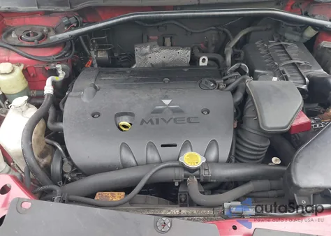 2010 Mitsubishi Outlander Es z USA, uszkodzony, nr VIN JA4AS2AW3AZ009280